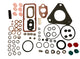 Collection of gaskets and seals on a white background